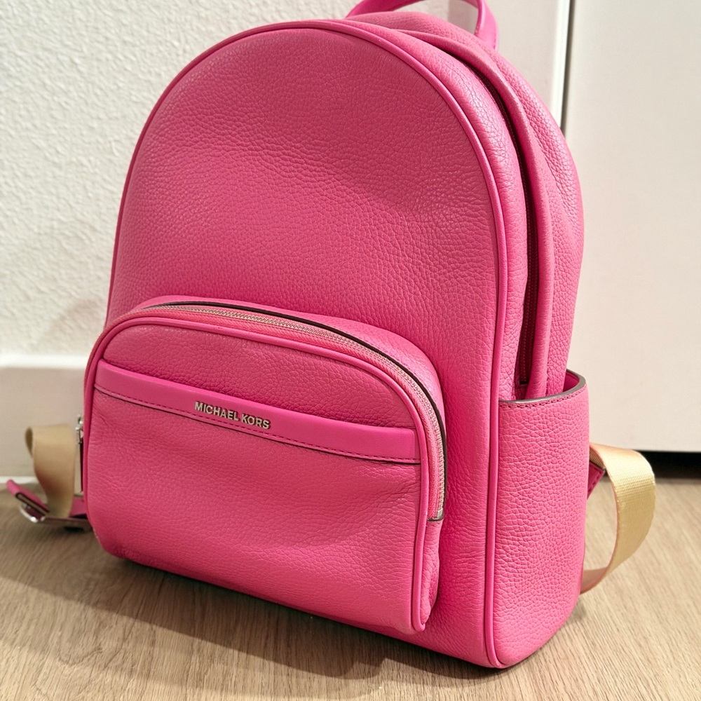 Michael Kors Fuchsia Backpack - Picture 5 of 6